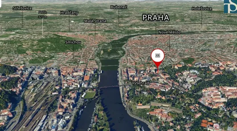 Prodej bytu 2+1, Praha - Nové Město, Na slupi, 70 m2