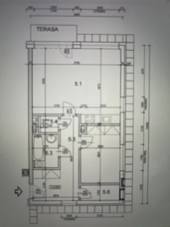 Pronájem bytu 2+kk, Brno, Moutnická, 54 m2