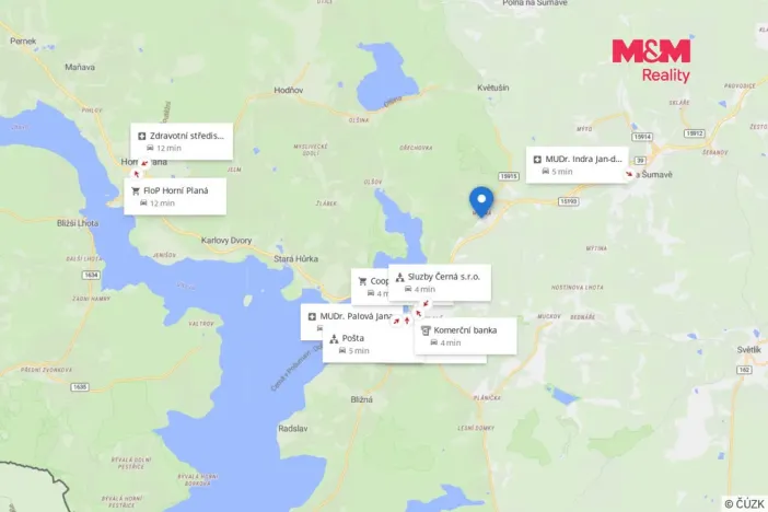 Pronájem bytu 2+kk, Černá v Pošumaví - Mokrá, 50 m2