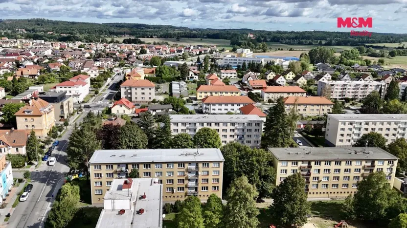 Prodej bytu 2+1, Blatná, Nerudova, 45 m2