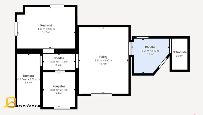 Prodej rodinného domu, Horní Lhota, 103 m2