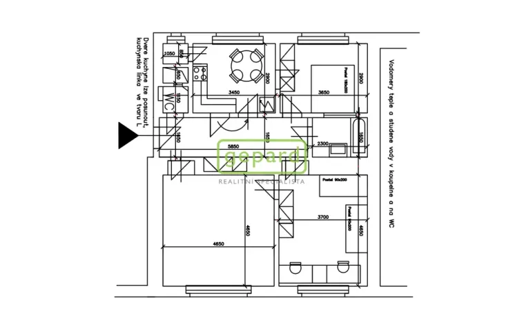 Prodej bytu 3+1, Brno, Špitálka, 75 m2