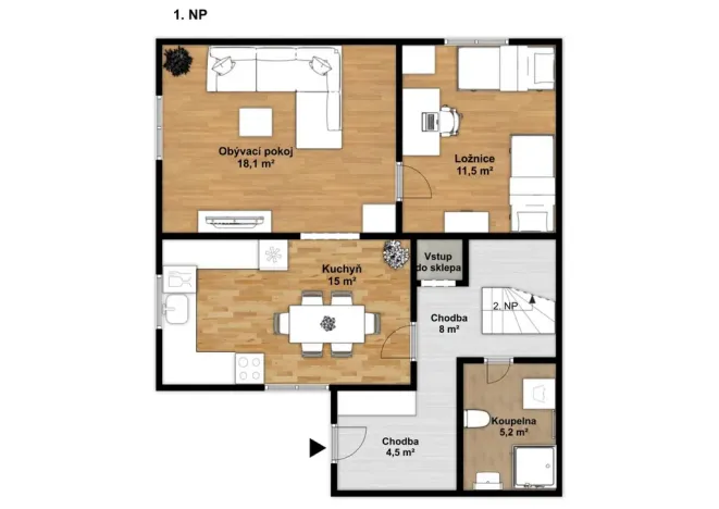 Prodej rodinného domu, Cvikov - Cvikov II, Potoční, 112 m2