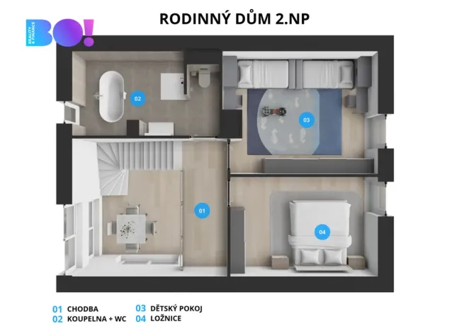 Prodej rodinného domu, Dětmarovice, 114 m2
