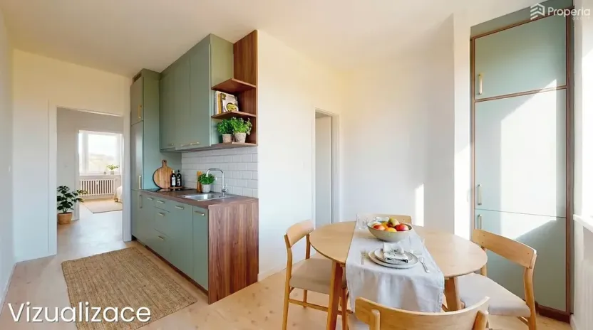 Prodej bytu 3+1, Hrušovany u Brna, Sídliště, 73 m2