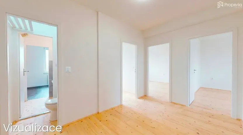 Prodej bytu 3+1, Hrušovany u Brna, Sídliště, 73 m2