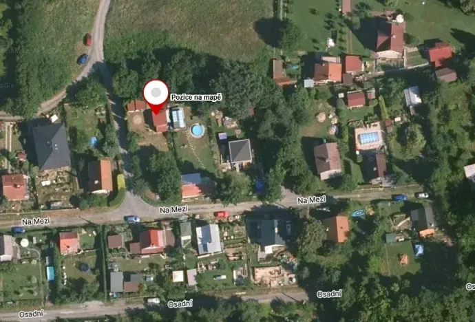 Prodej pozemku pro bydlení, Hradištko, Na Mezi, 535 m2