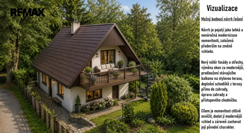 Prodej chalupy, Staré Buky - Prostřední Staré Buky, 115 m2