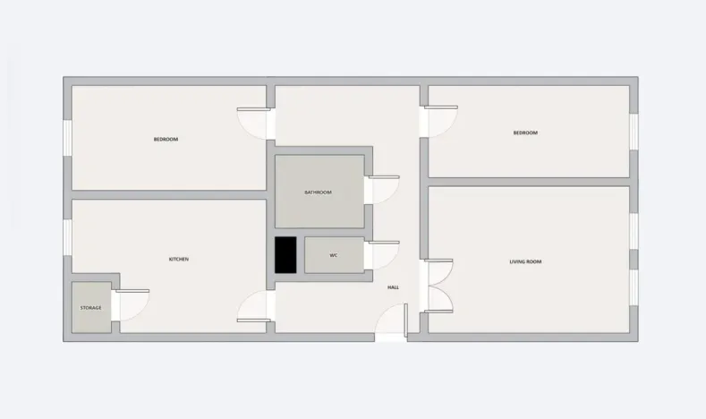 Pronájem bytu 3+1, Praha - Smíchov, Kroftova, 84 m2