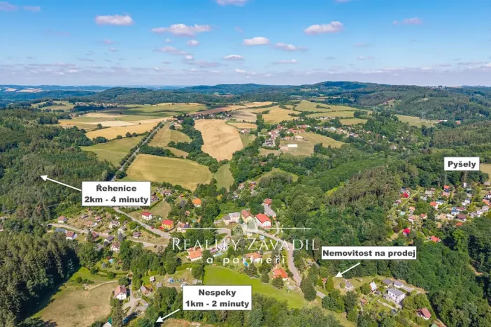 Prodej chaty, Pyšely, 57 m2