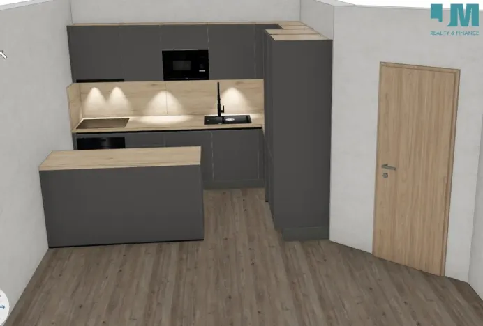 Pronájem bytu 2+kk, Třebíč, Družstevní, 59 m2