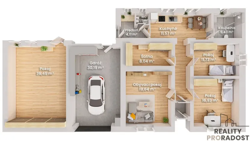 Prodej rodinného domu, Dobelice, 160 m2
