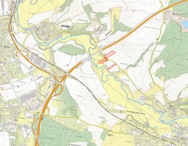 Prodej louky, Starý Plzenec, 33310 m2