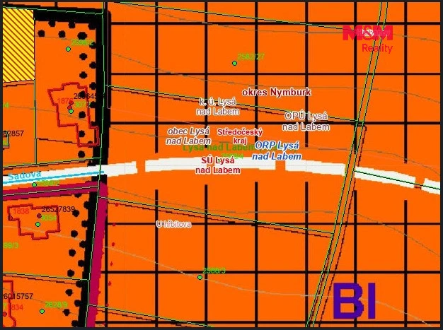 Prodej pozemku pro bydlení, Lysá nad Labem, 1009 m2