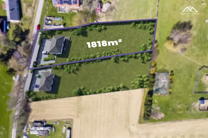 Prodej pozemku pro bydlení, Horní Krupá, 1818 m2