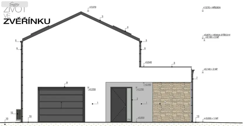 Prodej rodinného domu, Zvěřínek, 178 m2
