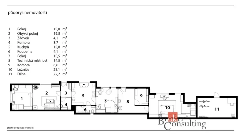 Prodej rodinného domu, Počedělice - Volenice, 180 m2