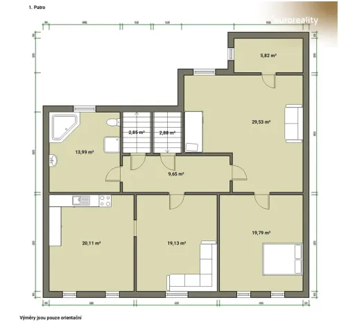 Prodej rodinného domu, Kraslice, 5. května, 380 m2