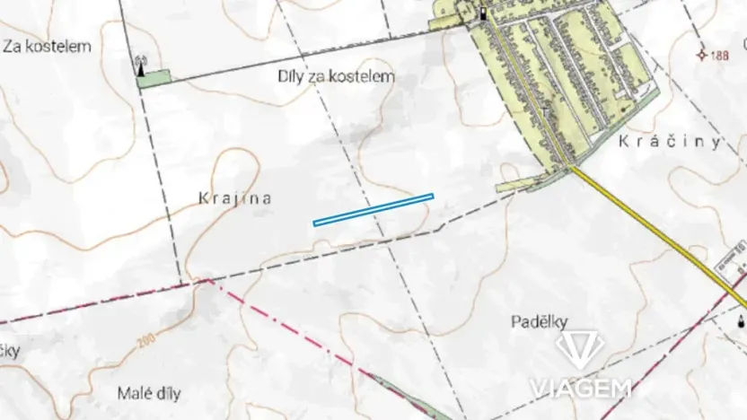 Prodej podílu pole, Prušánky, 912 m2