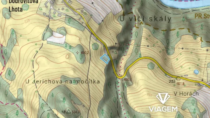 Prodej pole, Trpišovice, 1065 m2