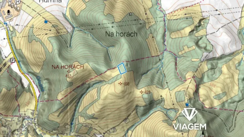 Prodej podílu pole, Metylovice, 1301 m2
