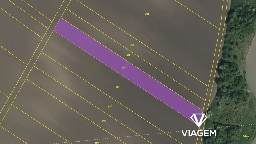 Prodej podílu pole, Veselí nad Moravou, 1250 m2