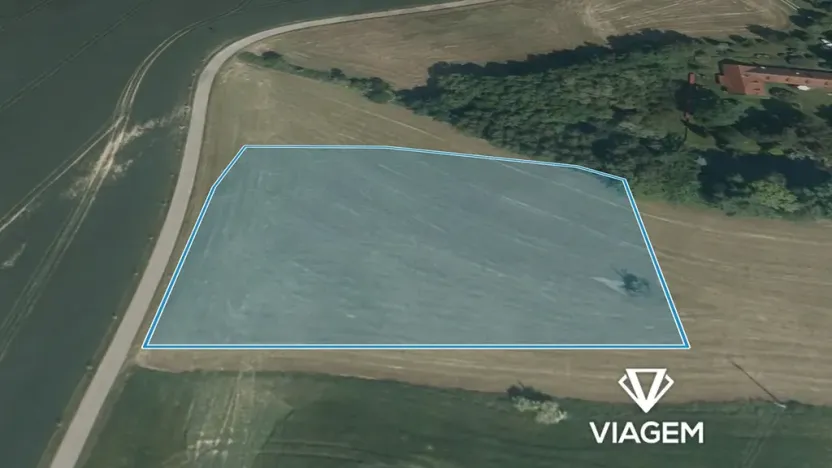 Prodej podílu pole, Zvěstov, 1222 m2