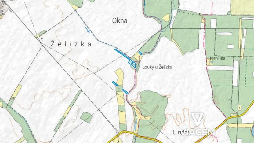 Prodej podílu pole, Přísnotice, 1419 m2