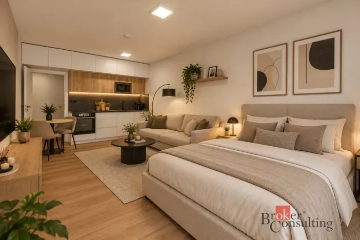 Prodej bytu 1+kk, Brno - Zábrdovice, Bratislavská, 40 m2