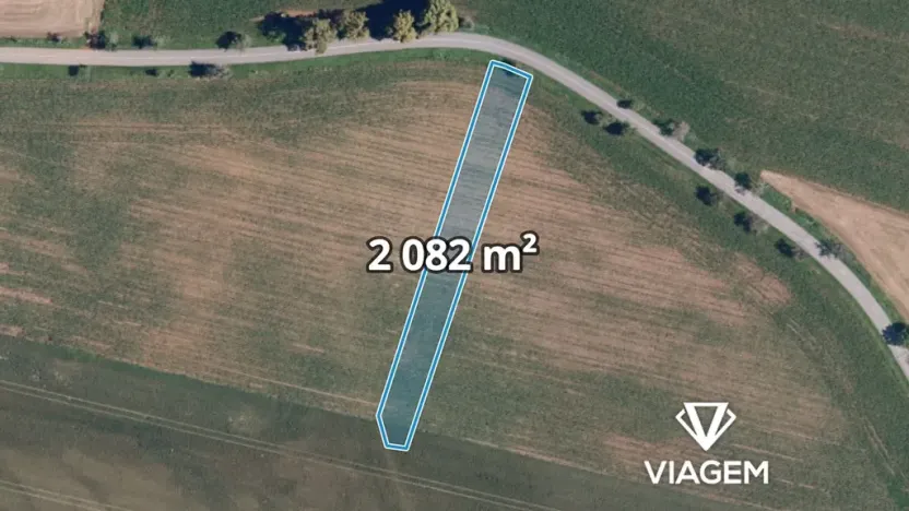 Prodej pole, Čučice, 2082 m2