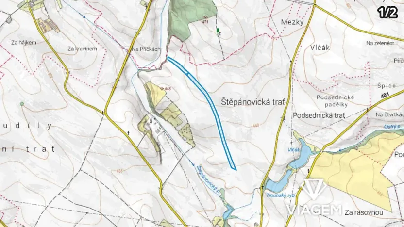 Prodej podílu pole, Jaroměřice nad Rokytnou, 3234 m2
