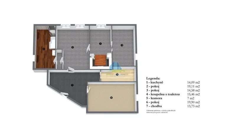 Prodej bytu 3+1, Františkovy Lázně, Francouzská, 103 m2