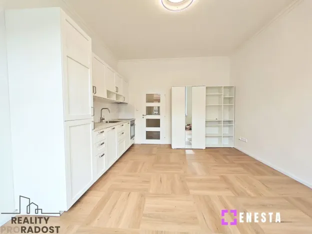 Pronájem bytu 1+kk, Praha - Vinohrady, Perunova, 27 m2