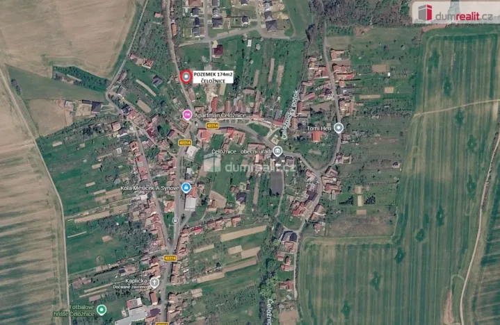Prodej pozemku pro bydlení, Čeložnice, 174 m2