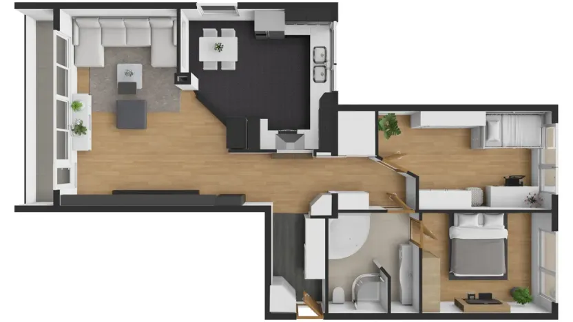 Prodej bytu 3+1, Praha - Hloubětín, Kukelská, 87 m2