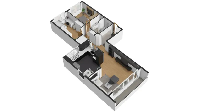 Prodej bytu 3+1, Praha - Hloubětín, Kukelská, 87 m2