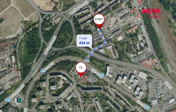 Pronájem garáže, Ostrava, Spodní, 17 m2