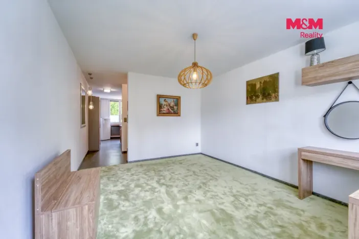 Pronájem bytu 1+1, Přeštice, Rybova, 35 m2