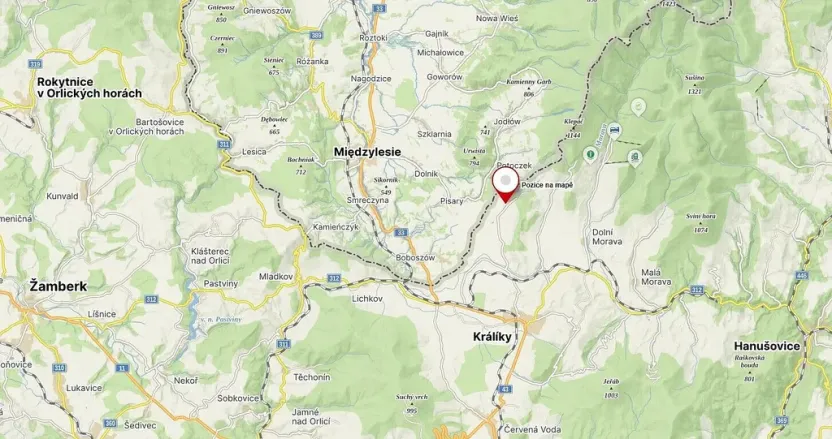 Prodej pozemku, Králíky, 1842 m2
