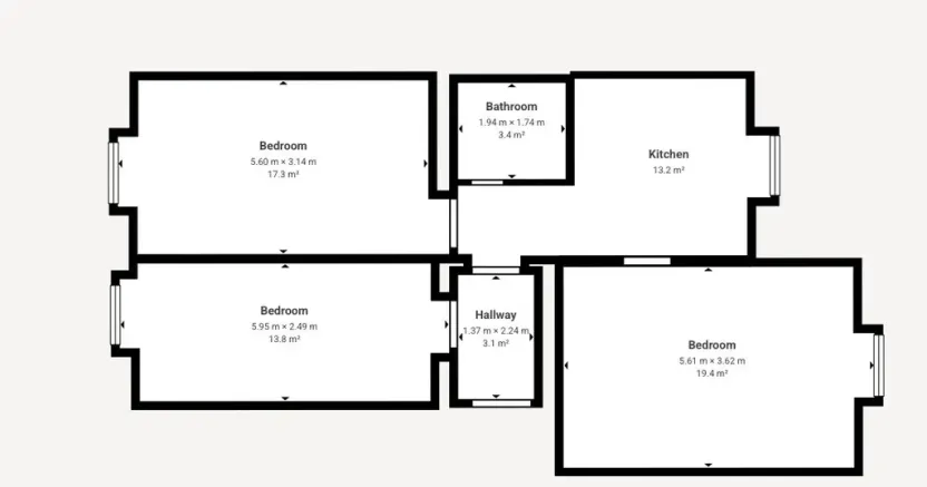 Pronájem bytu 3+1, Plzeň, Blatenská, 70 m2