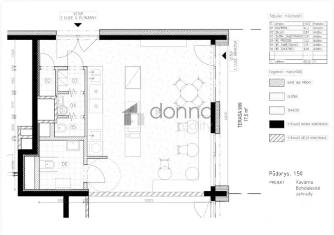Pronájem obchodního prostoru, Praha, U plynárny, 55 m2