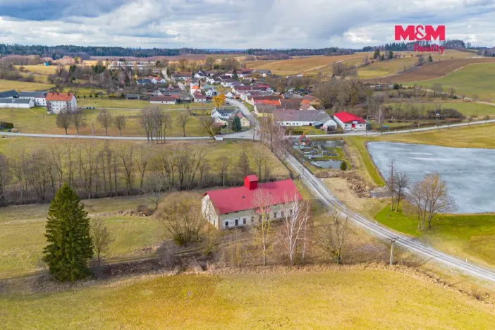 Prodej rodinného domu, Bořetín, 1072 m2