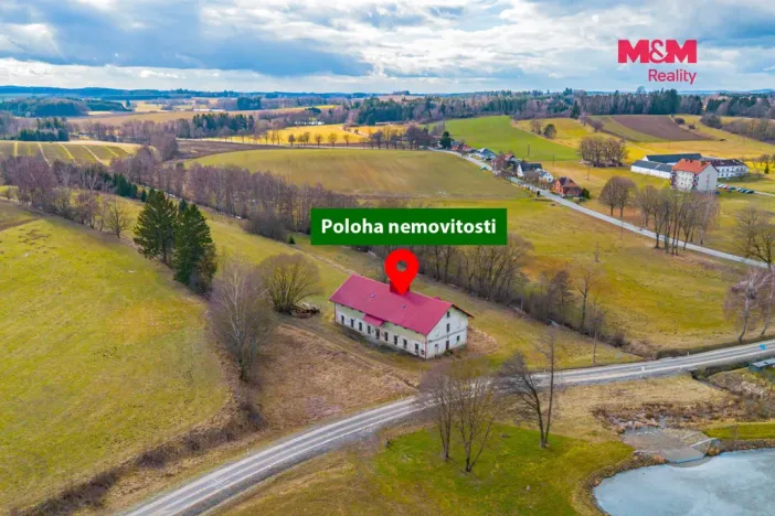 Prodej rodinného domu, Bořetín, 1072 m2
