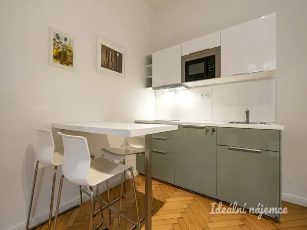 Pronájem bytu 1+kk, Praha - Holešovice, Šimáčkova, 27 m2