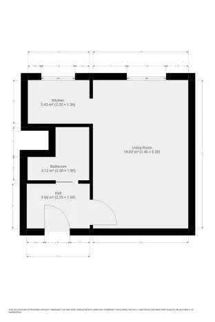 Pronájem bytu 1+1, Praha - Chodov, Benkova, 31 m2