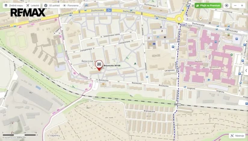 Prodej bytu 2+1, Teplice - Řetenice, Buzulucká, 49 m2