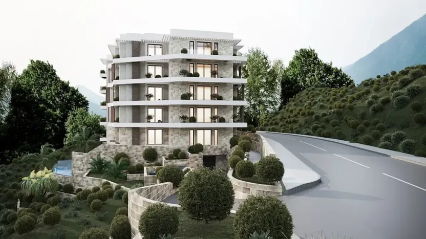 Prodej bytu 2+kk, Bečići, Černá Hora, 52 m2