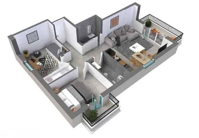 Prodej bytu 3+kk, Dobrota, Černá Hora, 104 m2