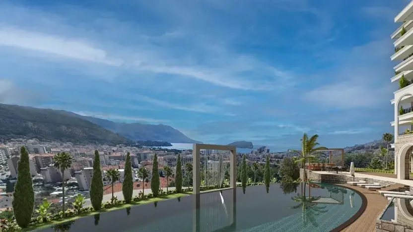 Prodej bytu 2+kk, Budva, Černá Hora, 40 m2