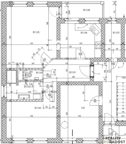 Prodej bytu 2+1, Morkovice-Slížany - Morkovice, 63 m2